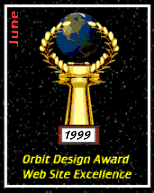 Orbit Design Award [Web Site Excellence June 1999]